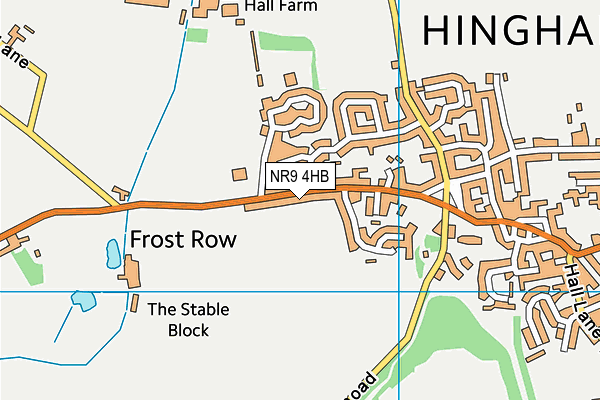 NR9 4HB map - OS VectorMap District (Ordnance Survey) NR9 4HB map - OS VectorMap District (Ordnance Survey)