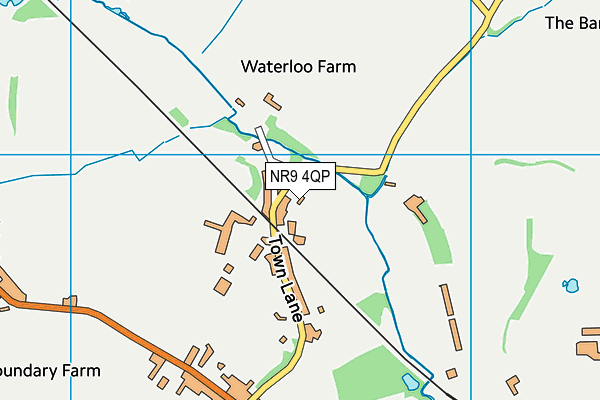 NR9 4QP map - OS VectorMap District (Ordnance Survey) NR9 4QP map - OS VectorMap District (Ordnance Survey)