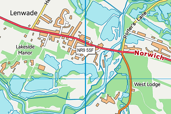 NR9 5SF map - OS VectorMap District (Ordnance Survey) NR9 5SF map - OS VectorMap District (Ordnance Survey)