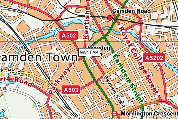 NW1 0AP map - OS VectorMap District (Ordnance Survey) NW1 0AP map - OS VectorMap District (Ordnance Survey)