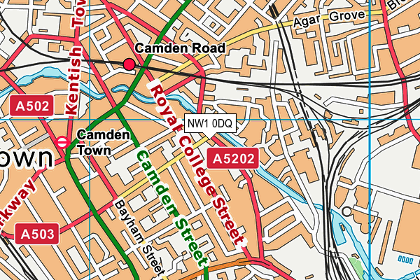 NW1 0DQ map - OS VectorMap District (Ordnance Survey) NW1 0DQ map - OS VectorMap District (Ordnance Survey)