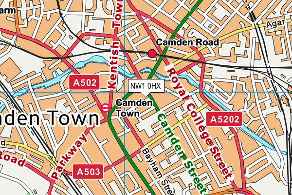 NW1 0HX map - OS VectorMap District (Ordnance Survey) NW1 0HX map - OS VectorMap District (Ordnance Survey)