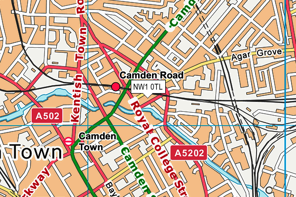 NW1 0TL map - OS VectorMap District (Ordnance Survey) NW1 0TL map - OS VectorMap District (Ordnance Survey)