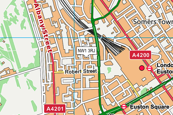 NW1 3RJ map - OS VectorMap District (Ordnance Survey) NW1 3RJ map - OS VectorMap District (Ordnance Survey)