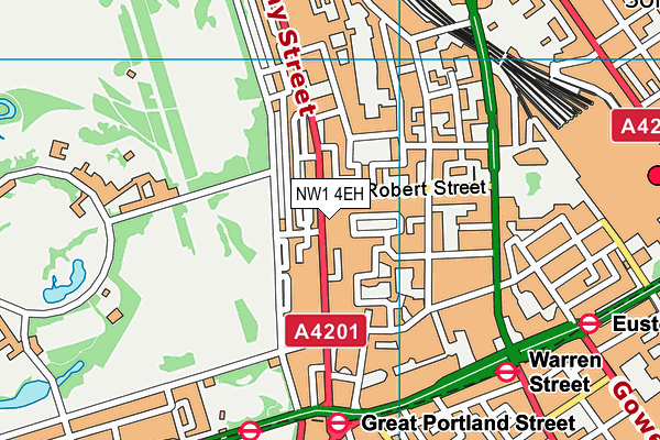 NW1 4EH map - OS VectorMap District (Ordnance Survey) NW1 4EH map - OS VectorMap District (Ordnance Survey)