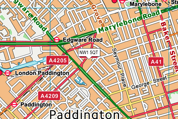 NW1 5QT map - OS VectorMap District (Ordnance Survey) NW1 5QT map - OS VectorMap District (Ordnance Survey)