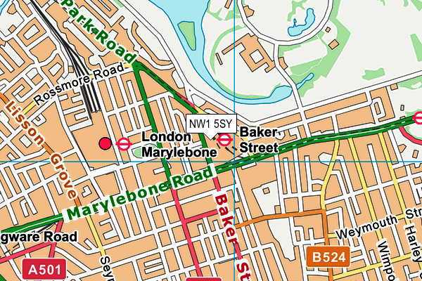NW1 5SY map - OS VectorMap District (Ordnance Survey) NW1 5SY map - OS VectorMap District (Ordnance Survey)