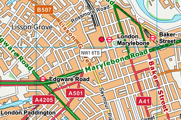 NW1 6TS map - OS VectorMap District (Ordnance Survey) NW1 6TS map - OS VectorMap District (Ordnance Survey)