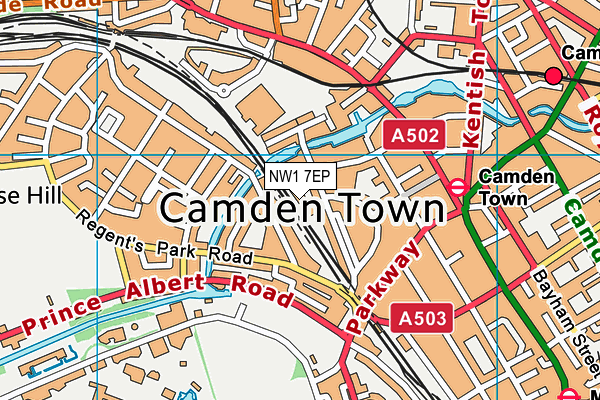NW1 7EP map - OS VectorMap District (Ordnance Survey) NW1 7EP map - OS VectorMap District (Ordnance Survey)