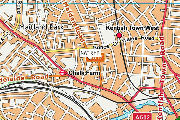 NW1 8HP map - OS VectorMap District (Ordnance Survey) NW1 8HP map - OS VectorMap District (Ordnance Survey)