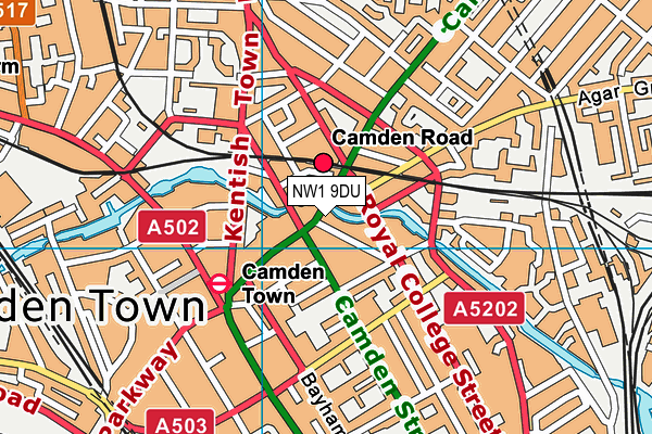NW1 9DU map - OS VectorMap District (Ordnance Survey) NW1 9DU map - OS VectorMap District (Ordnance Survey)