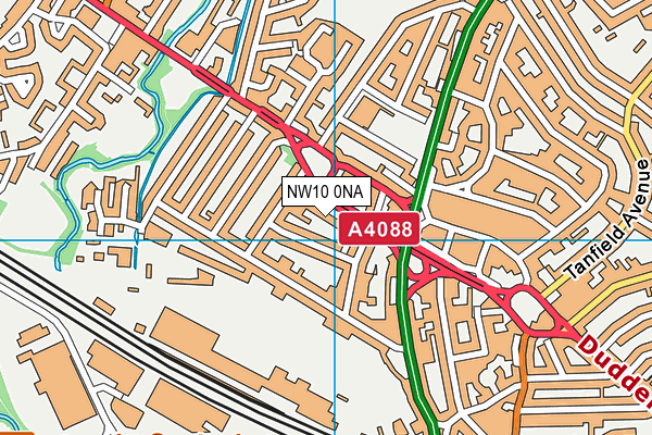 NW10 0NA map - OS VectorMap District (Ordnance Survey) NW10 0NA map - OS VectorMap District (Ordnance Survey)