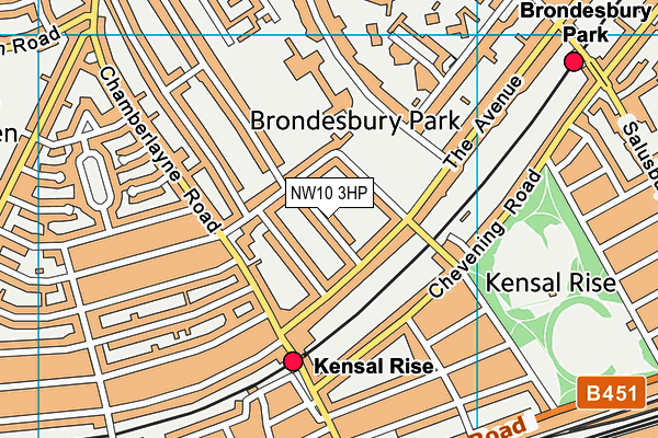 NW10 3HP map - OS VectorMap District (Ordnance Survey) NW10 3HP map - OS VectorMap District (Ordnance Survey)