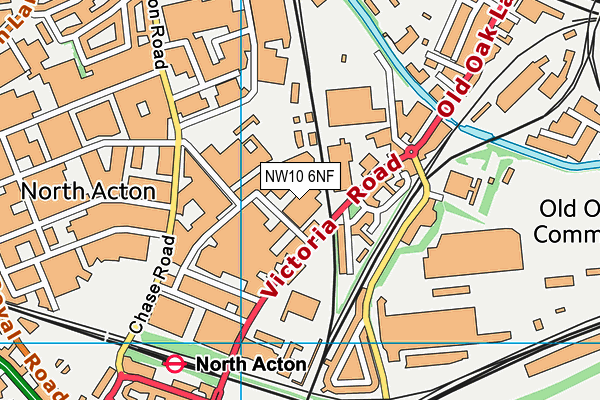 NW10 6NF map - OS VectorMap District (Ordnance Survey) NW10 6NF map - OS VectorMap District (Ordnance Survey)