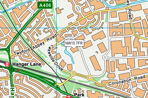 NW10 7FR map - OS VectorMap District (Ordnance Survey) NW10 7FR map - OS VectorMap District (Ordnance Survey)