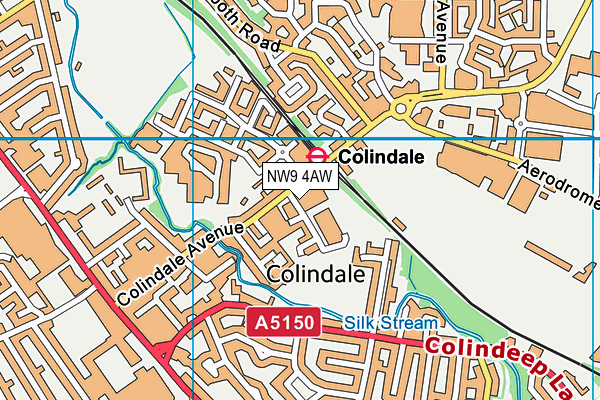NW9 4AW map - OS VectorMap District (Ordnance Survey) NW9 4AW map - OS VectorMap District (Ordnance Survey)