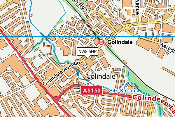 NW9 5HP map - OS VectorMap District (Ordnance Survey) NW9 5HP map - OS VectorMap District (Ordnance Survey)