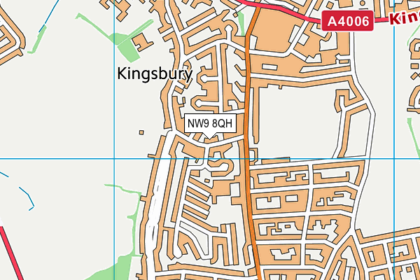 NW9 8QH map - OS VectorMap District (Ordnance Survey) NW9 8QH map - OS VectorMap District (Ordnance Survey)