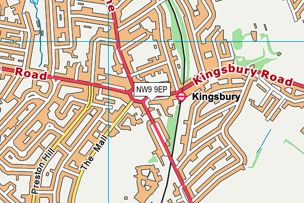 NW9 9EP map - OS VectorMap District (Ordnance Survey) NW9 9EP map - OS VectorMap District (Ordnance Survey)