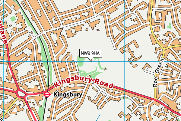 NW9 9HA map - OS VectorMap District (Ordnance Survey) NW9 9HA map - OS VectorMap District (Ordnance Survey)