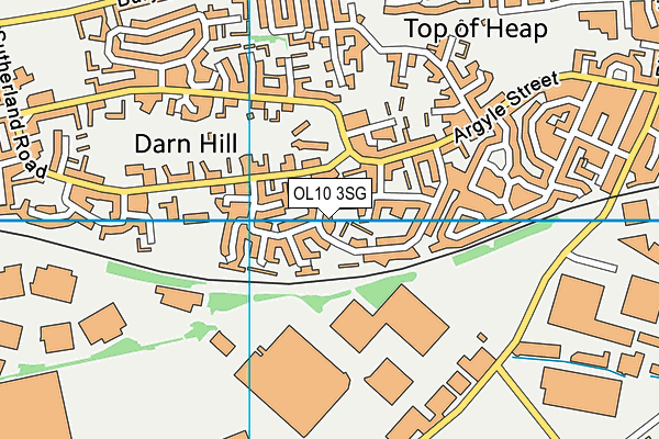 OL10 3SG map - OS VectorMap District (Ordnance Survey) OL10 3SG map - OS VectorMap District (Ordnance Survey)