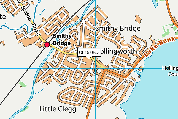 OL15 0BQ map - OS VectorMap District (Ordnance Survey) OL15 0BQ map - OS VectorMap District (Ordnance Survey)