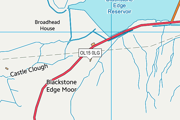 OL15 0LG map - OS VectorMap District (Ordnance Survey) OL15 0LG map - OS VectorMap District (Ordnance Survey)