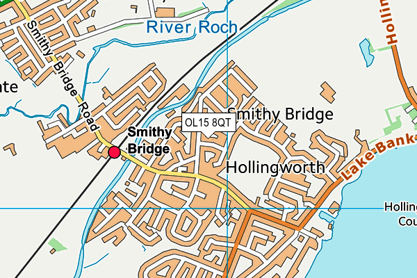 OL15 8QT map - OS VectorMap District (Ordnance Survey) OL15 8QT map - OS VectorMap District (Ordnance Survey)