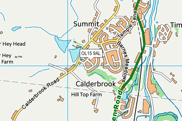 OL15 9AL map - OS VectorMap District (Ordnance Survey) OL15 9AL map - OS VectorMap District (Ordnance Survey)