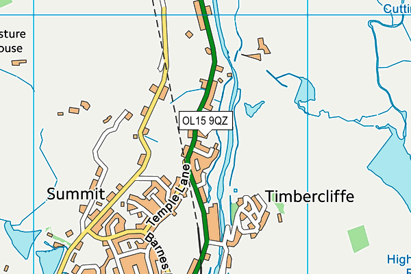 OL15 9QZ map - OS VectorMap District (Ordnance Survey) OL15 9QZ map - OS VectorMap District (Ordnance Survey)