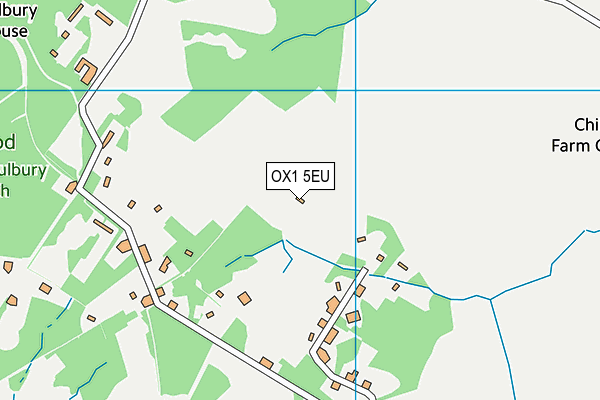 OX1 5EU map - OS VectorMap District (Ordnance Survey) OX1 5EU map - OS VectorMap District (Ordnance Survey)