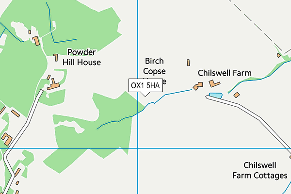 OX1 5HA map - OS VectorMap District (Ordnance Survey) OX1 5HA map - OS VectorMap District (Ordnance Survey)