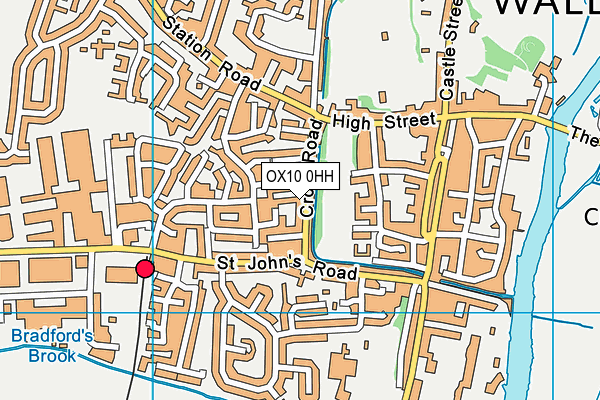 OX10 0HH map - OS VectorMap District (Ordnance Survey) OX10 0HH map - OS VectorMap District (Ordnance Survey)