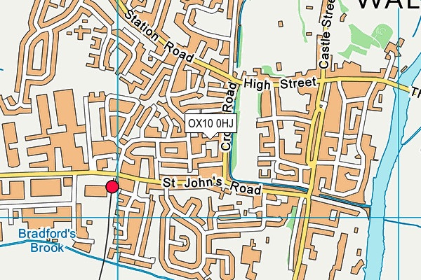 OX10 0HJ map - OS VectorMap District (Ordnance Survey) OX10 0HJ map - OS VectorMap District (Ordnance Survey)