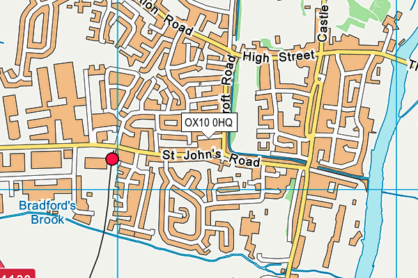 OX10 0HQ map - OS VectorMap District (Ordnance Survey) OX10 0HQ map - OS VectorMap District (Ordnance Survey)