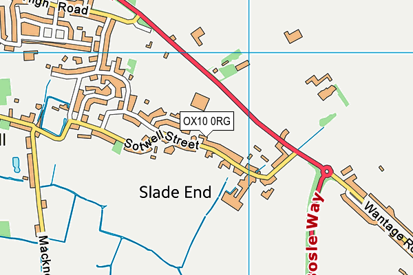 OX10 0RG map - OS VectorMap District (Ordnance Survey) OX10 0RG map - OS VectorMap District (Ordnance Survey)