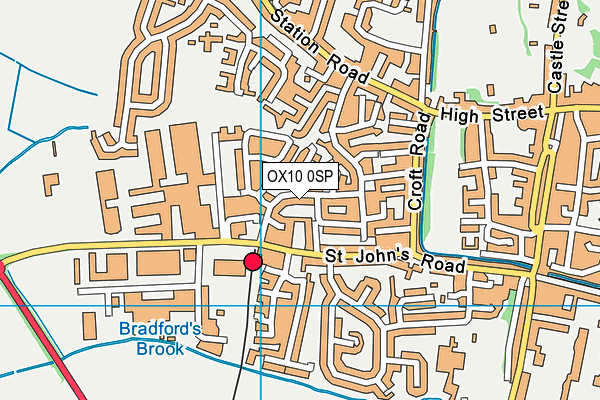OX10 0SP map - OS VectorMap District (Ordnance Survey) OX10 0SP map - OS VectorMap District (Ordnance Survey)