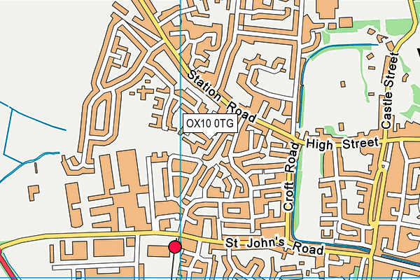 OX10 0TG map - OS VectorMap District (Ordnance Survey) OX10 0TG map - OS VectorMap District (Ordnance Survey)