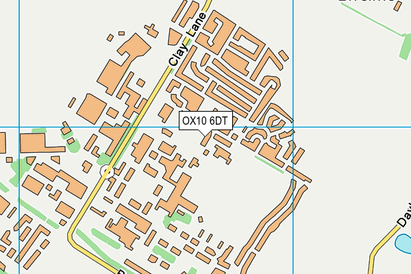 OX10 6DT map - OS VectorMap District (Ordnance Survey) OX10 6DT map - OS VectorMap District (Ordnance Survey)
