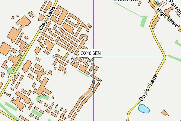 OX10 6EN map - OS VectorMap District (Ordnance Survey) OX10 6EN map - OS VectorMap District (Ordnance Survey)