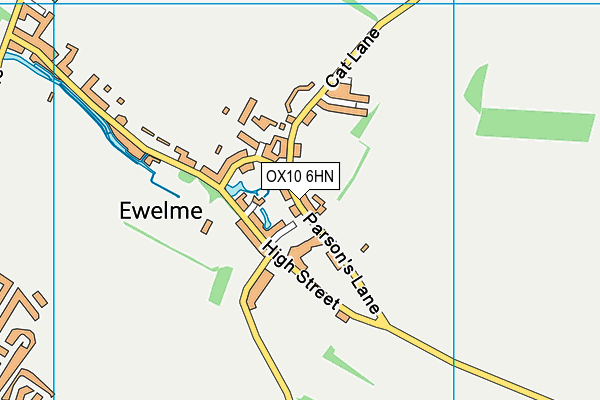 OX10 6HN map - OS VectorMap District (Ordnance Survey) OX10 6HN map - OS VectorMap District (Ordnance Survey)