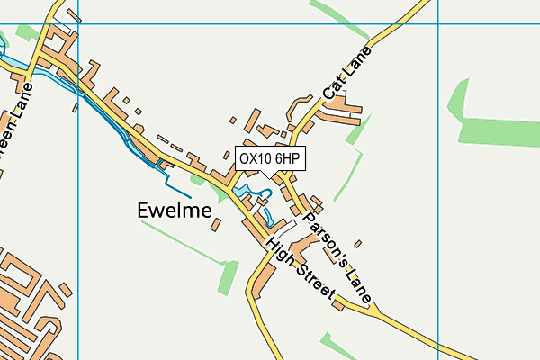 OX10 6HP map - OS VectorMap District (Ordnance Survey) OX10 6HP map - OS VectorMap District (Ordnance Survey)