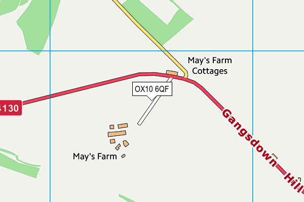 OX10 6QF map - OS VectorMap District (Ordnance Survey) OX10 6QF map - OS VectorMap District (Ordnance Survey)