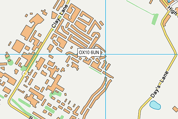 OX10 6UN map - OS VectorMap District (Ordnance Survey) OX10 6UN map - OS VectorMap District (Ordnance Survey)