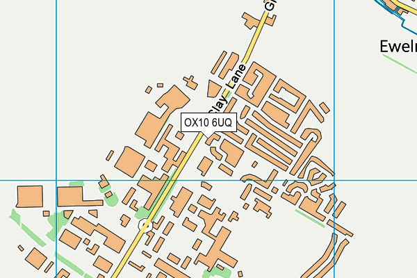 OX10 6UQ map - OS VectorMap District (Ordnance Survey) OX10 6UQ map - OS VectorMap District (Ordnance Survey)