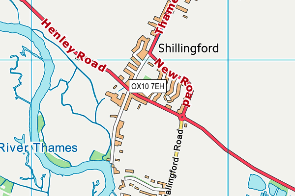 OX10 7EH map - OS VectorMap District (Ordnance Survey) OX10 7EH map - OS VectorMap District (Ordnance Survey)