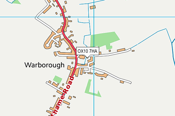 OX10 7HA map - OS VectorMap District (Ordnance Survey) OX10 7HA map - OS VectorMap District (Ordnance Survey)
