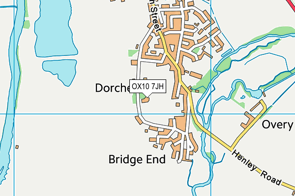 OX10 7JH map - OS VectorMap District (Ordnance Survey) OX10 7JH map - OS VectorMap District (Ordnance Survey)