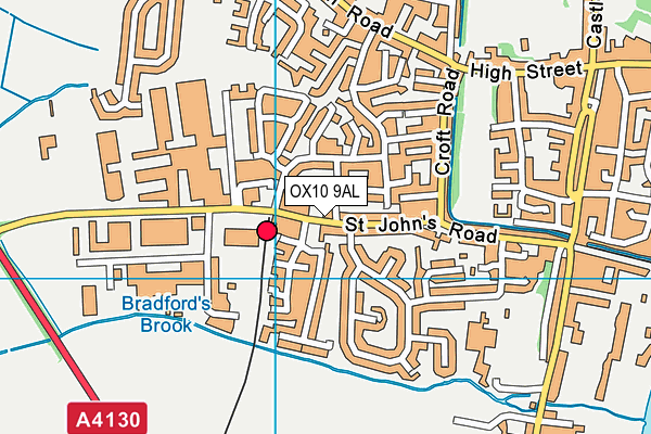 OX10 9AL map - OS VectorMap District (Ordnance Survey) OX10 9AL map - OS VectorMap District (Ordnance Survey)