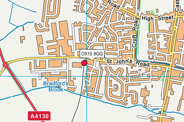 OX10 9GQ map - OS VectorMap District (Ordnance Survey) OX10 9GQ map - OS VectorMap District (Ordnance Survey)
